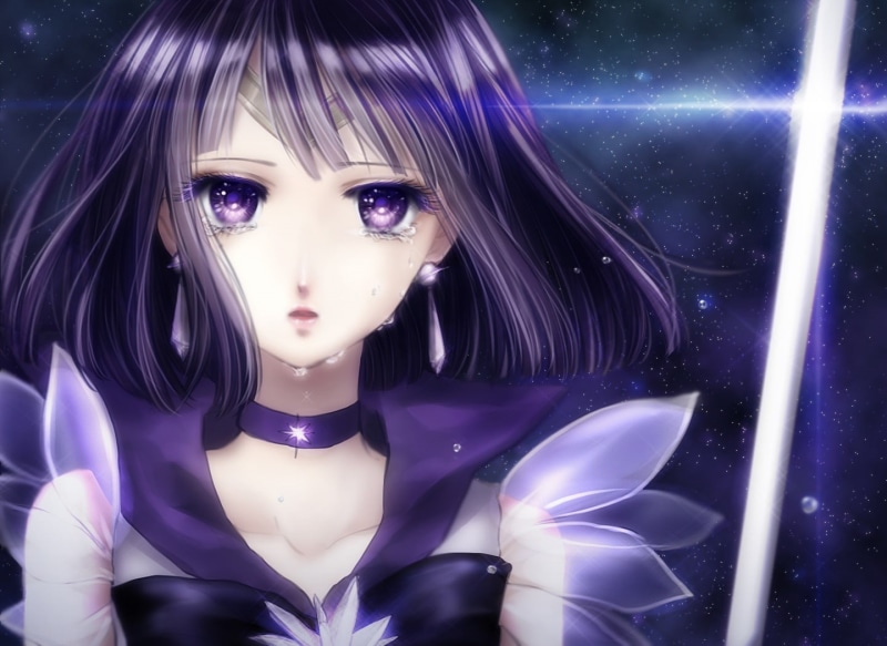 senshi, hotaru, 720P, character, tomoe, sailor, bishoujo, moon, anime, saturn, girl, beautiful