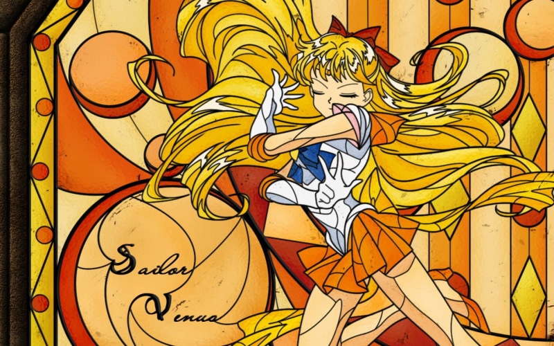 hd, 720P, venus, moon, uniforms, bishoujo, senshi, art, anime, sailor, sailor uniforms, Sailor Venus