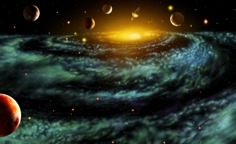 nature, orange color, space and astronomy, space exploration, food and drink, Planets, water, outdoors, Galaxy, astronomy, no people, system, star - space