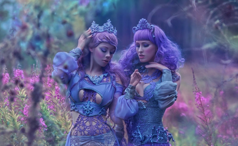 art, fantasy, 1080P, RYO LOVE, Sweet fairytale, girls, Ophelia Overdose, Agnieszka Lorek