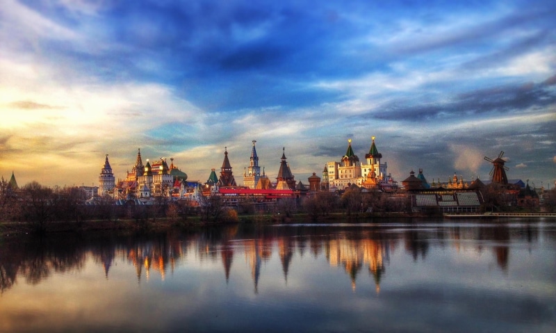Kremlin, 1080P, s, the reflection, Moscow