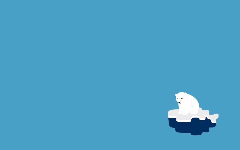 bear, polar bear, digital composite, single object, studio shot, flat, 2K, indoors, isolated, representation, art and craft, sign, business, ice, nature