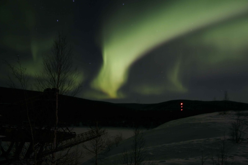  nature, lights, aurora borealis, environment, 2K, snow, green color, northern lights, landscape, astronomy, solar wind, winter, dark, houses