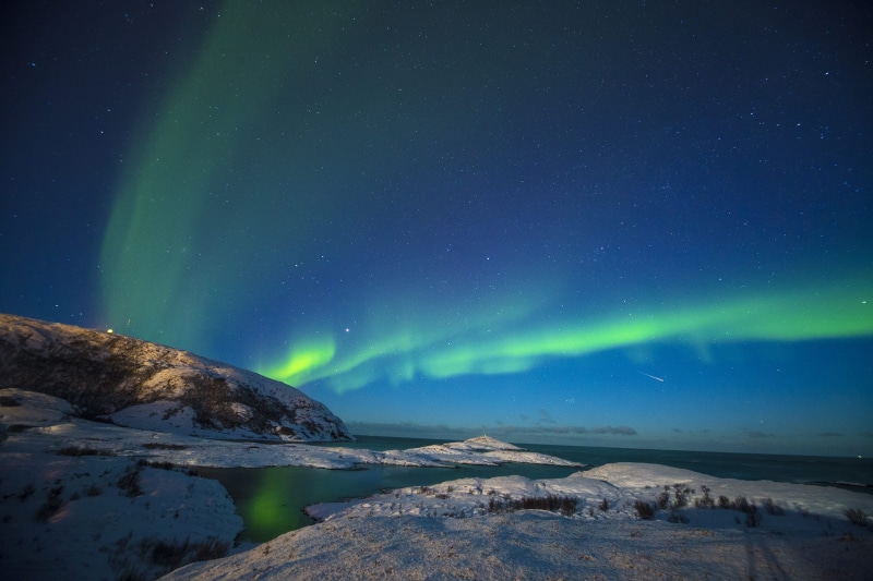 planet - Space, night, aurora, vacation, mountain Peak, space, nature, science, light - Natural Phenomenon, shooting star, scenics, light, moon, astrophotography