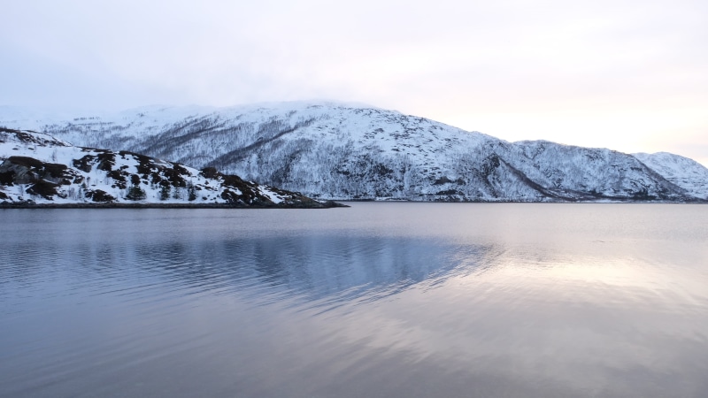 tromso, sky, ice, no people, cold temperature, pine tree, snowcapped mountain, lagoon, environment, coniferous tree, mountain, lake, reflection, landscape