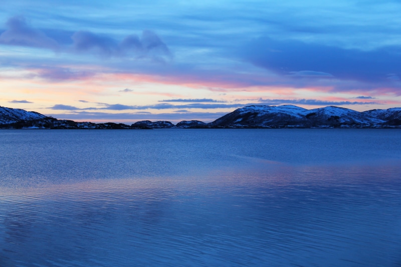 tromso, environment, cold temperature, snow, sea, sky, cold, scenics, sunset, Amazing, ice, color Image, snowcapped mountain, Ocean, 2K, winter, scandinavia