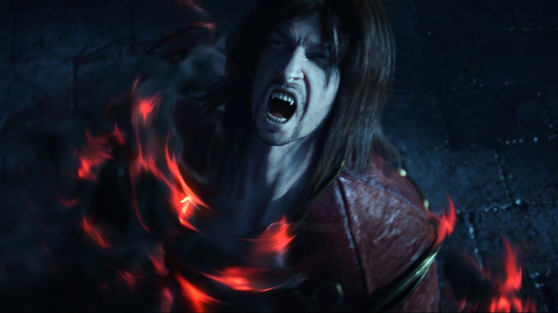 fear, anger, headshot, demon - fictional character, mystery, spooky, evil, mouth, Dark, night, anime, vampire, one person, communication, castlevania, sign
