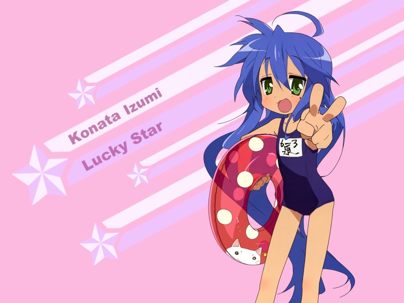 720P, anime girls, Izumi Konata, anime, Lucky Star