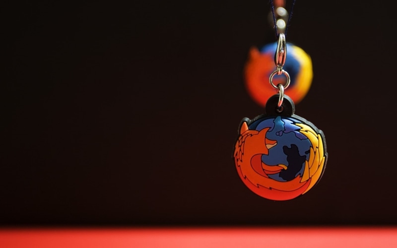 blue, browser, web, firefox logo, 1080P, orange, yellow, pendant, search, trinket, mozilla, necklace