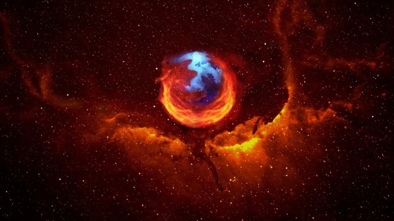 art, artwork, outer space, firefox, space, 1080P, mozilla, outer, x, logos, hd