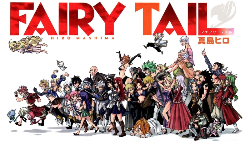 1080P, mavis, guild, fairy tail, natsu, happy, anime