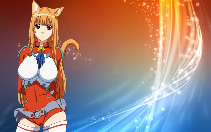 720P, Asobi ni Iku yo!, holiday, fun, toy, celebration, women, representation, star - space, light - natural phenomenon, space, blue, anime girls, clothing