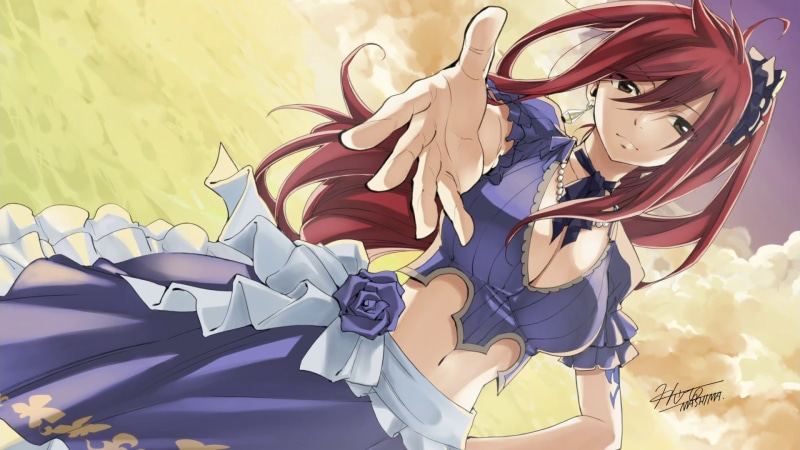 Fairy Tail, anime, 1080P, Scarlet Erza