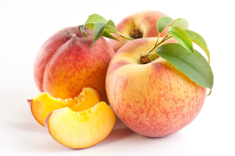 white background, nature, dieting, wellbeing, studio shot, cut, apple, nectarine, fruits, dessert, peach, plant part, red, leaf, white, healthy Eating