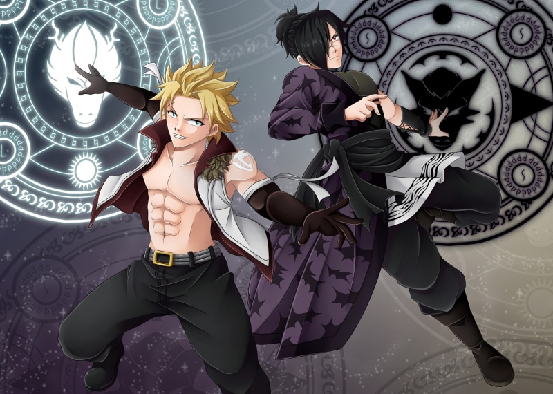 1080P, Anime, Fairy Tail, Sting Eucliffe, Rogue Cheney