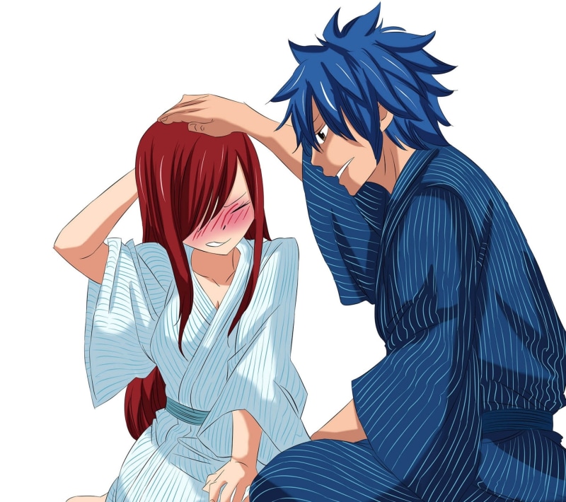 Anime, Jellal Fernandes, Fairy Tail, Erza Scarlet, 1080P