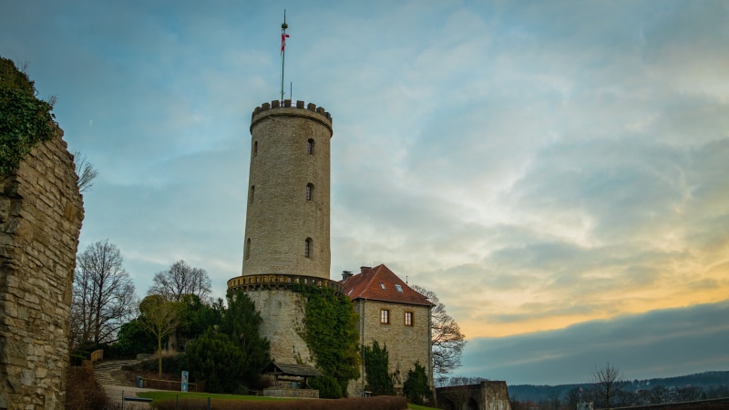 building exterior, defense, sky, historically, germany, outdoors, stone, architecture, history, building, plant, 5K, tree, middle ages, low angle view