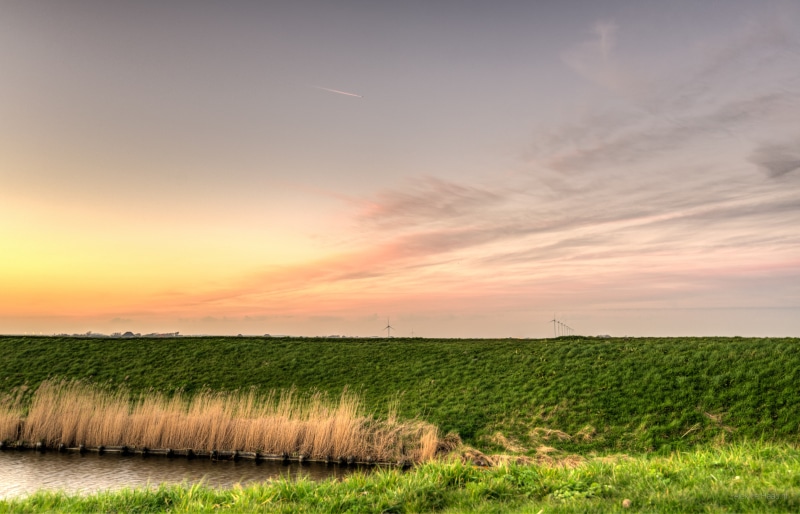 daylight, green, Nederland, outdoors, 5K, meeting, Windmills, bright, licht, Nikon, ditch, beautiful, agriculture, light, farm, sunset, Nikkor, D750, Noord-Holland