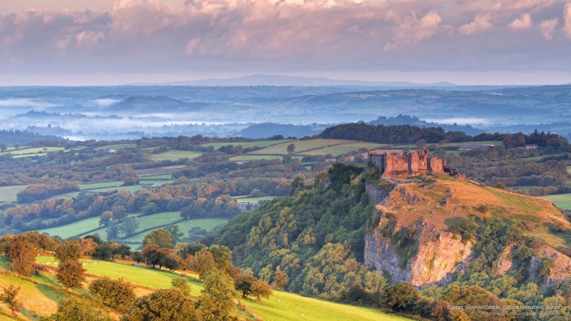 carreg, Europe, 2K, cennen, castle, carmarthenshire, wales