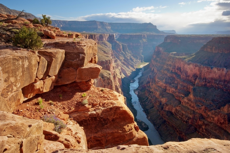 landscape, nature, 2K, mountains, rock, USA, Grand Canyon, river