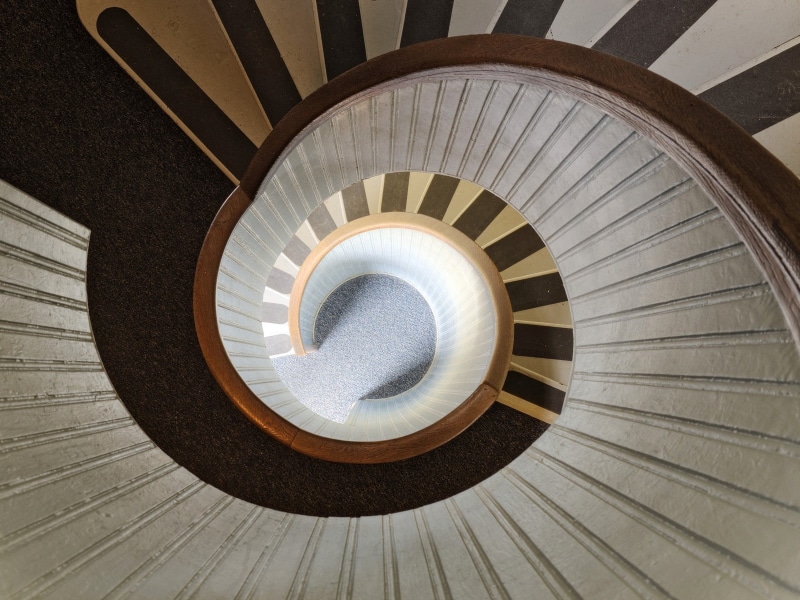stairs, architecture, 720P, winding stair, staircase