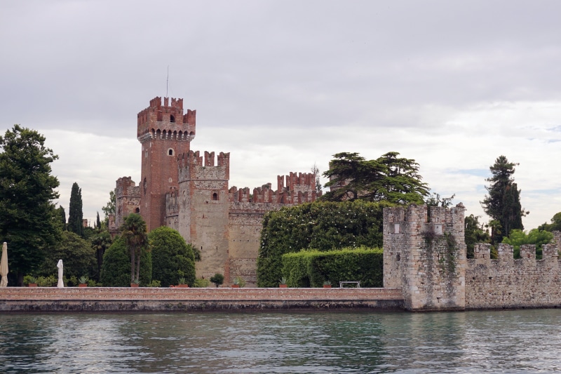 elder, garda, historically, cloud - sky, water, wall, tree, famous Place, history, nature, lake, middle ages, bardolino, outdoors, places of interest, fort