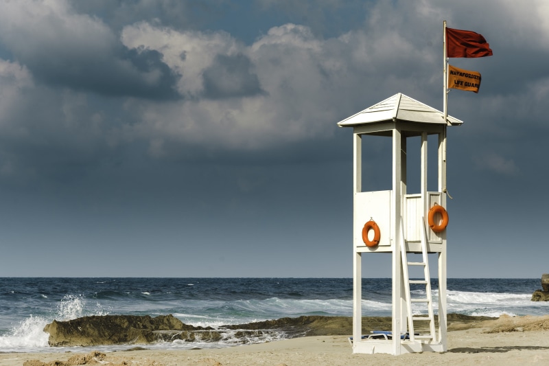 near, lifeguard hut, seashore, outdoors, malia, soil, coast, safety, day, 2K, wooden, sea, beach, nature, house, wind, building, beauty in nature, countryside