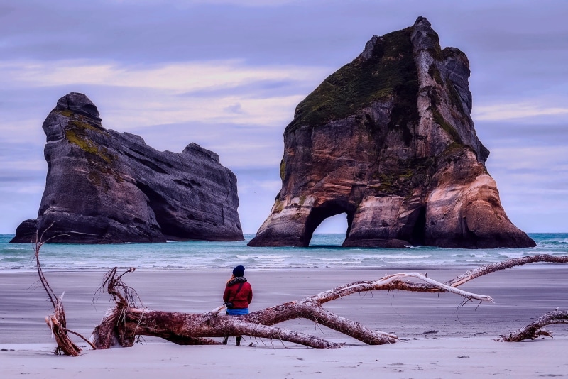 cliff, wave, solid, no People, travel Destinations, seashore, gray, rocks, land, pacific, rock formation, outdoors, stone, scenics, rear view, non-urban scene