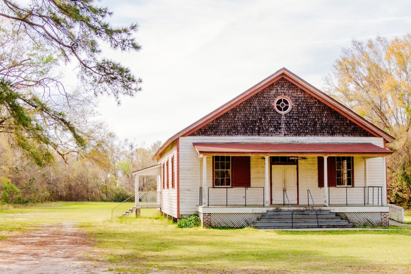 south carolina, field, growth, countryside, built structure, building exterior, housing, near, concrete, daytime, path, window, rural, rural scene, architecture