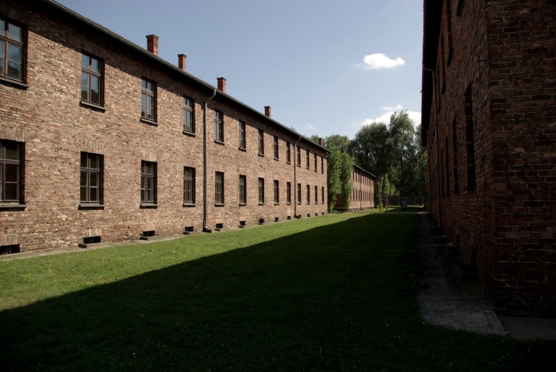 auschwitz-birkenau, building, danger, holocaust, crime, nature, outdoors, museum, oswiecim, the past, concentration camp, window, building exterior, camp