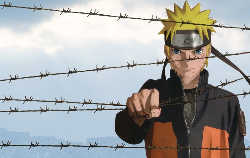 Naruto Shippuuden, 720P, fence, Uzumaki Naruto, Barbed Wire