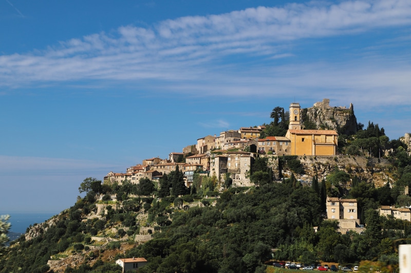 the mediterranean sea, views, the south of france, summer, building exterior, outdoors, nature, medieval, fortress, the past, castle, horizon, by, mountain