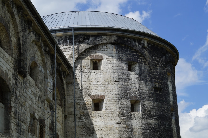 sky, ward, protection, Wilhelmsburg, well, low angle view, window, building, summer, defense system, day, substantiate, outdoors, Fortress, defense, built structure