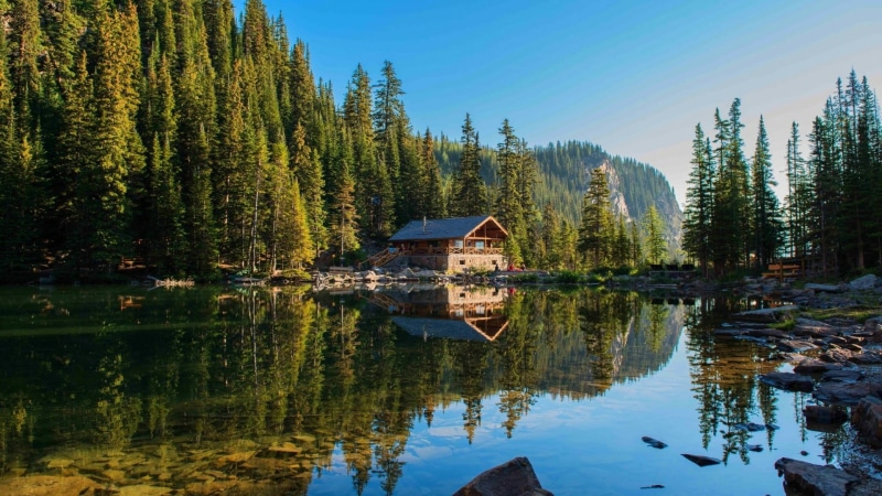 reflection, no people, water, plant, outdoors, house, scenics - nature, river, bank, building, built structure, day, lake, beauty in nature, waterfront
