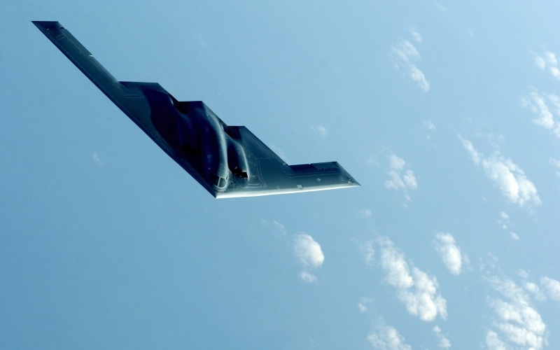 on the move, stealth, mode of transportation, day, sunlight, low angle view, aircraft, sky, military aircraft, flying, jet, mid-air, motion, white, cloud - sky