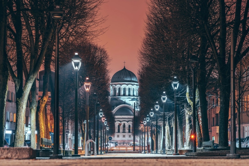 1080P, dom alley, Kaunas, Lithuania