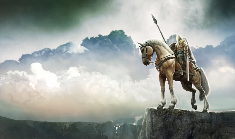 1080P, outdoors, mammal, digital, conquering adversity, animal, nature, animal wildlife, sword, cloud - Sky, activity, panorama, history, travel