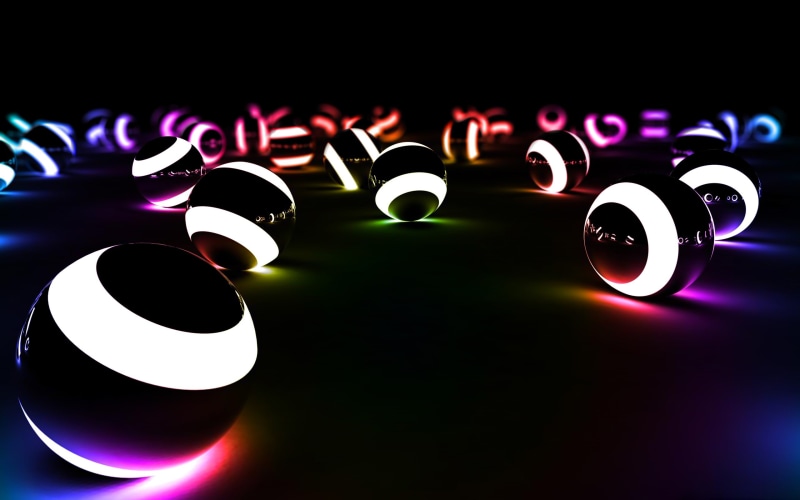 balls, 2K, Light, Dark, Creative, Ball, Design