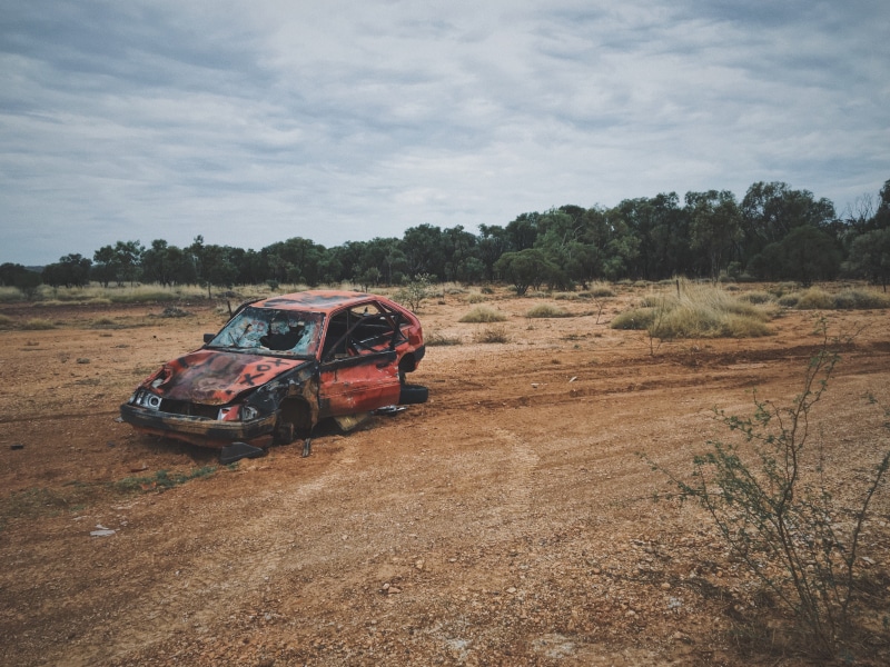 abandoned, australia, lonely, deterioration, plant, desolate, old, 4K, vandalism, environment, land, car, decline, landscape, lost, transportation, outdoors