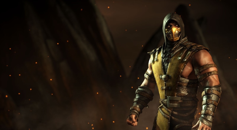 mask, Scorpion, standing, mortalkombat, men, night, protection, Mortal Kombat, real people, protective workwear, Mortal, obscured face, arts culture and entertainment
