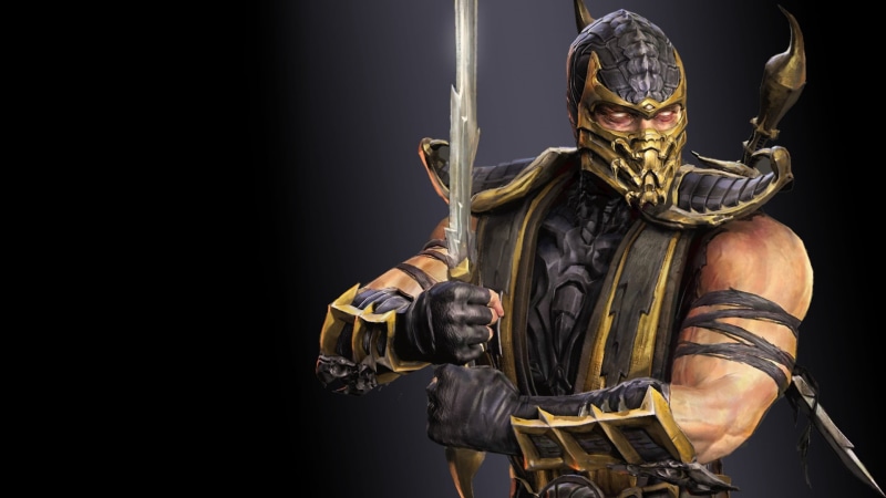 the past, architecture, 1080P, craft, studio shot, war, futuristic, copy space, aggression, statue, illustration, power, mortal kombat, conflict, sword