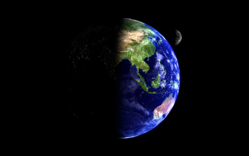 space, 720P, photo, planet, beauty, Earth, moon
