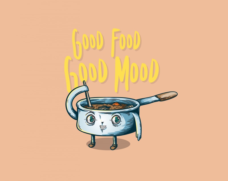 Inspiration, colored background, goodmood, Written, Slogan, studio shot, yellow, backgrounds, orange color, Quote, no people, Text, Cooking, Lifestyle