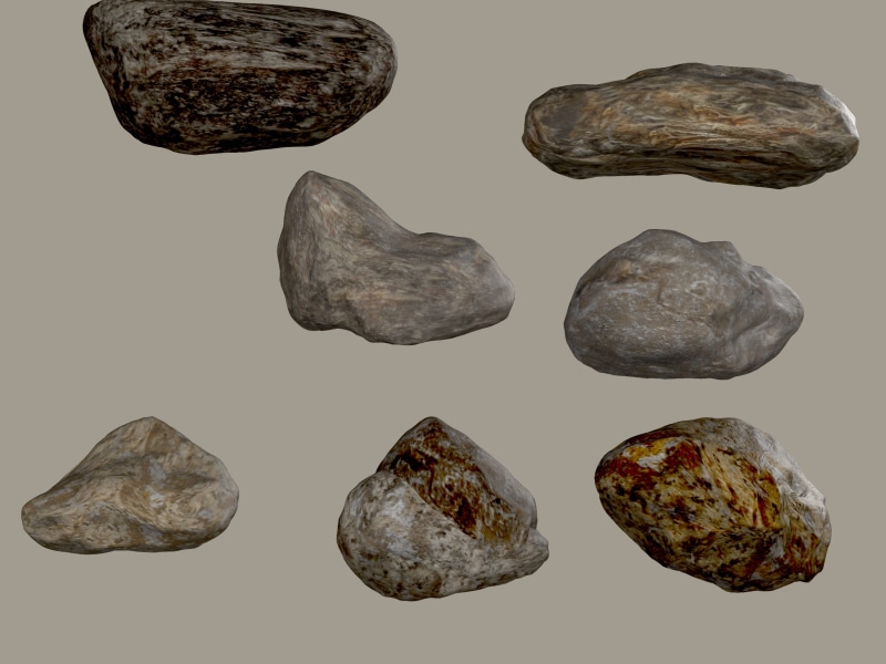 choice, cut out, still life, rock, stone - object, mineral, rocks, group of objects, stones, shape, food and drink, 2K, nature, rock - object, food, white background