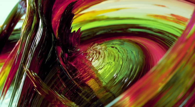 3DArt, glass, Colorful, digitalart, Design, d, Artistic, Motion, 2K, Abstract, Macro