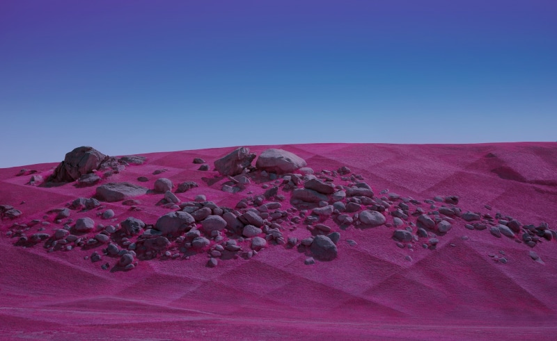day, Rocks, nature, geology, polygons, Aero, digitalart, outdoors, photocomposition, Simple, Minimal, beauty in nature, extraterrestrial, non-urban scene