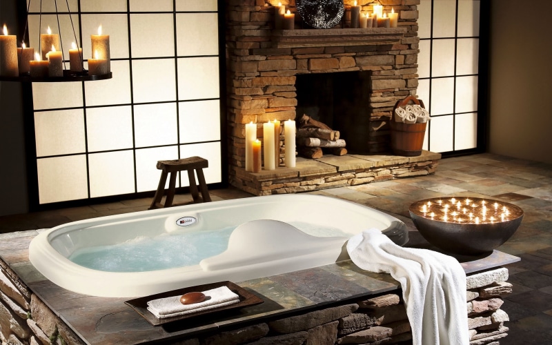 spa, bathroom design, jacuzzi, 2K, bathroom, design, shower