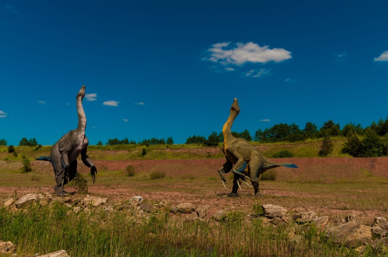 no people, carnivores, large, animantarks, jurassic, Extinct, giant, edmontosaurus, stygimoloch, fossil, landscape, abrictosaurus, age, triceratops, natural
