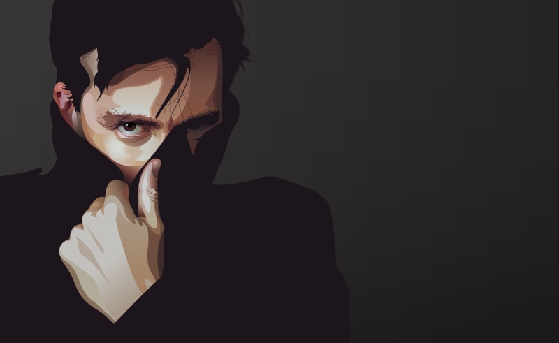 tennant, Vector Art, young women, fashion, face, beautiful woman, indoors, young adult, Illustrator, David Tennant, adult, holding, women, illustration