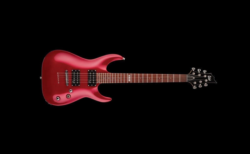 Cool, Music, Design, electric, Rock, dark, 4K, instrument, red, blackbackground, Guitar, redguitar, electricguitar